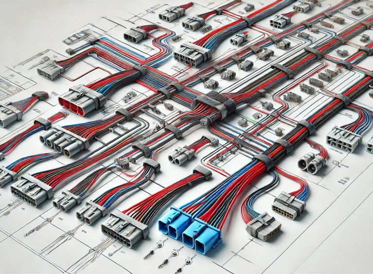 Wire harness design image